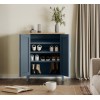 Signature Blue Shoe Storage Cupboard