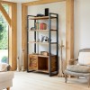Urban Chic Reclaimed Large Storage Bookcase
