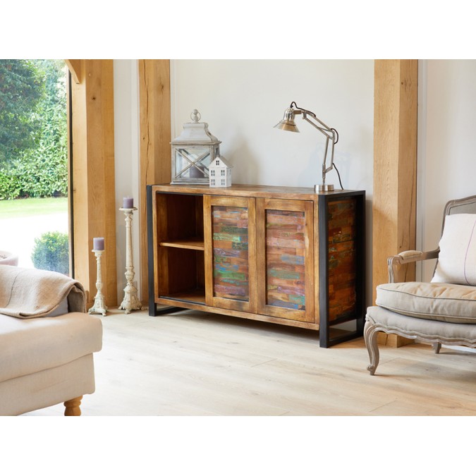 Urban Chic Reclaimed Storage Sideboard Urban Chic Reclaimed Storage Sideboard